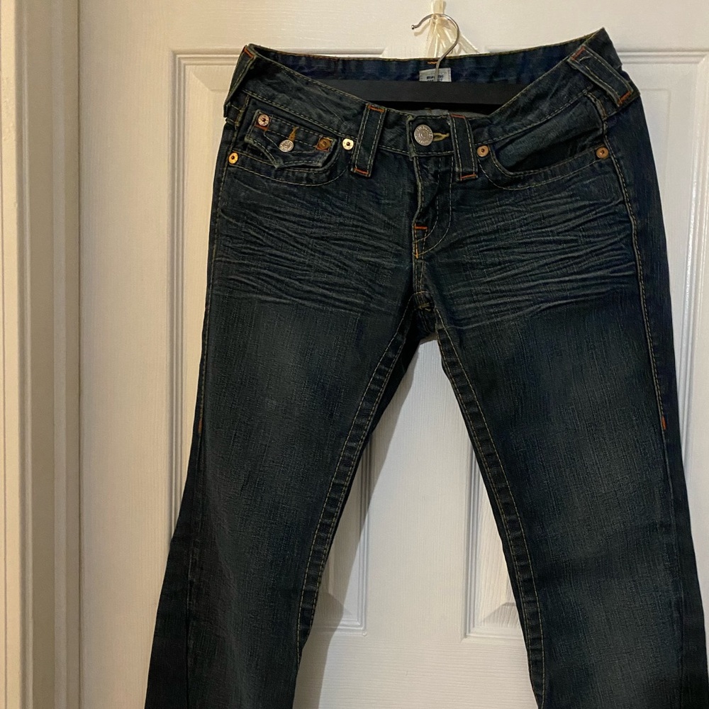 True Religion Brand Jeans: Low-Rise Jeans
